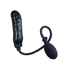 Dildo Inflatable Black Cock 6.5"