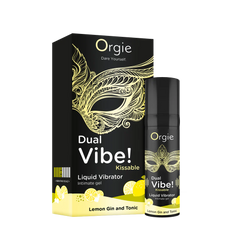 Intensificador Kissable Dual Vibe - Lemon Gin and Tonic