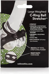 Anillo Large Weighted C-Ring Ball Stretcher Calexotics Anillos Juguete Sexuales Sex Shop Tienda para Adultos