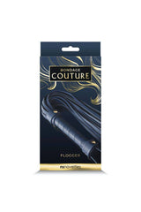 Latigo Bondage Couture Flogger - Blue