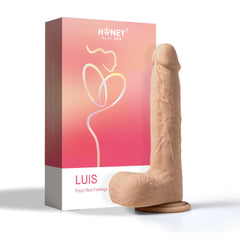 Dildo Consolador LUIS App-controlled 8.5 Inch Realistic Thrusting Dildo Consolador Vibrator Cake Sex Shop Juguetes Sexuales para Adultos