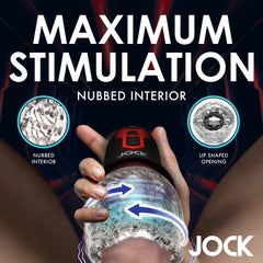 Masturbador Jock Spinning and Vibrating Masturbator