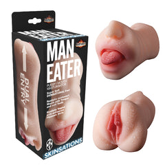 Masturbador Man Eater Pussy/Mouth Skinsations - Cake Sex Shop