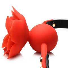Mordaza Blossom Gag Silicone Rose Gag