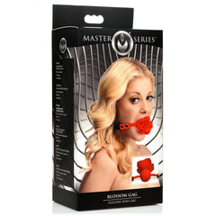 Mordaza Blossom Gag Silicone Rose Gag