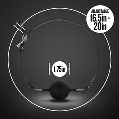 Mordaza Breathable Silicone Ball Gag