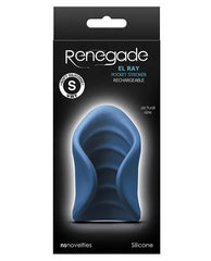Masturbador Renegade – El Ray Pocket Stroker – Blue - Cake Sex Shop