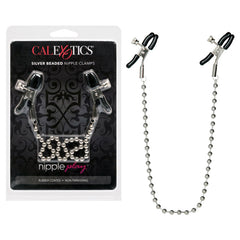 Pezonera Silver Beaded Nipple Clamp