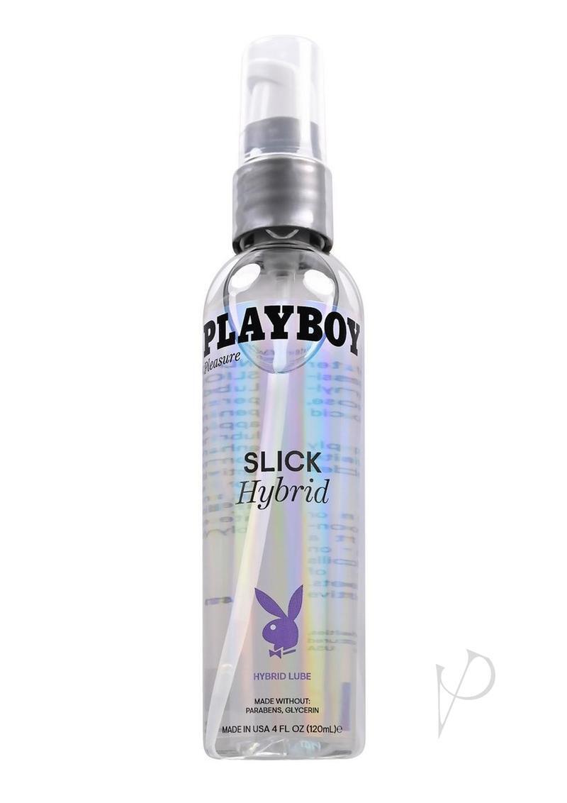 Lubricante Playboy Slick Hybrid Lube 2 oz Playboy Aceites y Lubricantes Juguete Sexuales Sex Shop Tienda para Adultos