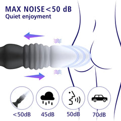 Plug Anal Coren Thrusting Vibrator Control