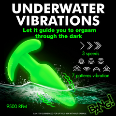 Plug Bang 21X Silicone Butt Plug Glow in the Dark 3