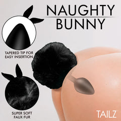 Plug Colita Tailz Fluffy Bunny Silicone Plug