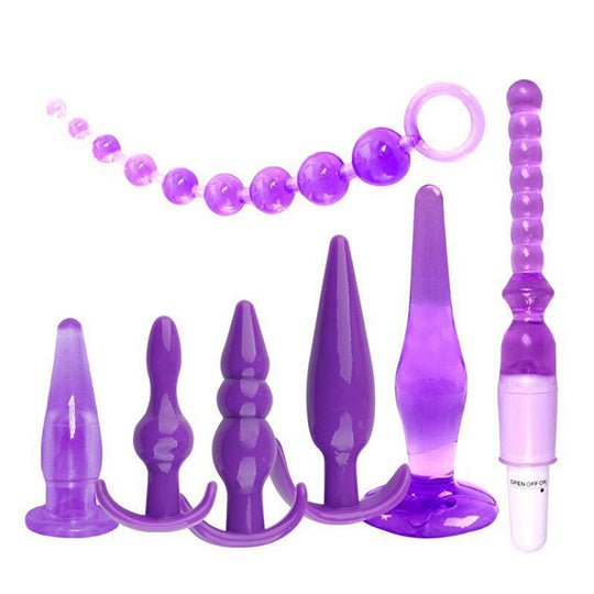 Set Anal Purple Anal Party Cake Sex Shop Juguetes Sexuales para Adultos