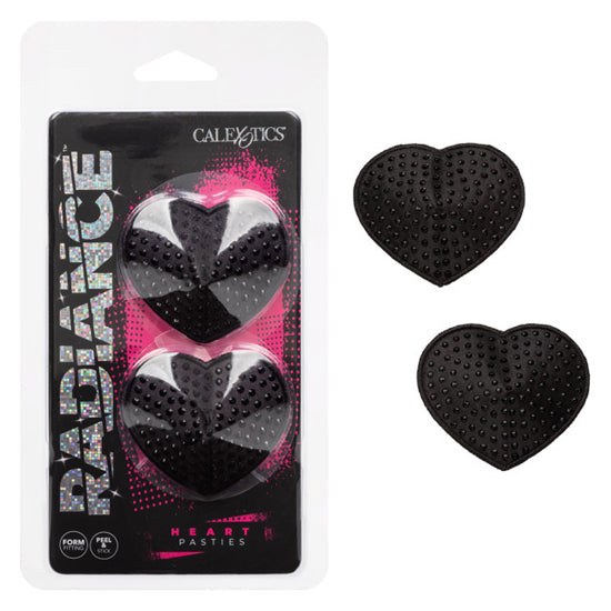 Pezoneras Radiance  Heart Gem Pasties Calexotics Accesorios Juguete Sexuales Sex Shop Tienda para Adultos