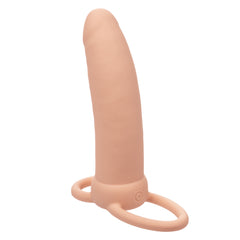 Dildo Performance Performance Maxx™ Thick Dual Penetrator Rechargeable 5"- Ivory Calexotics Dildos Juguete Sexuales Sex Shop Tienda para Adultos