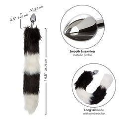 Colita Plug Tailfox - Black & White - Cake Sex Shop 2 3