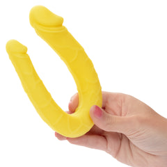 Dildo Doble  Boundless™ AC/DC Dong 13.5"- Yellow Calexotics Dildos Juguete Sexuales Sex Shop Tienda para Adultos