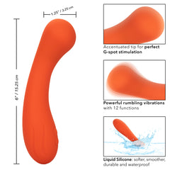 Vibrador Stella™ Liquid Silicone G-Wand Calexotics Vibradores Juguete Sexuales Sex Shop Tienda para Adultos