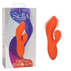 Vibrador  Stella™ Liquid Silicone Dual Teaser Calexotics Vibradores Juguete Sexuales Sex Shop Tienda para Adultos