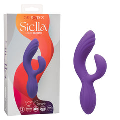 Vibrador Stella™ Liquid Silicone “C” Curve  Vibradores Juguetes Sexuales Cake Sex Shop México Tienda para Adultos.
