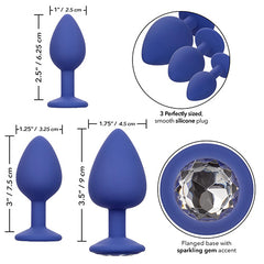Set Plugs Cheeky Gems - Blue