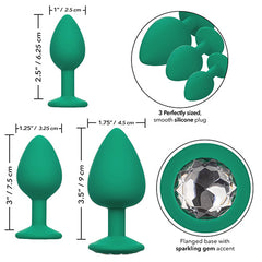 Set Plugs Cheeky Gems - Green