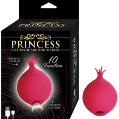 Succionador Princess Clit-tastic Suction Tickler - Red - Cake Sex Shop 2 3