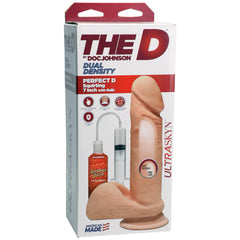 Dildo The Perfect D Squirting 8" Doc Johnson Dildos Juguete Sexuales Sex Shop Tienda para Adultos