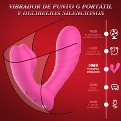 Vibrador App Pink Flower Plug