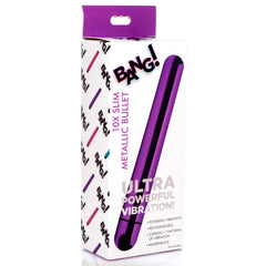 Vibrador Bang 10 X Rechargeable Slim Metallic Bullet