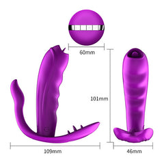 Vibrador Cute M5 Fox Triple Control