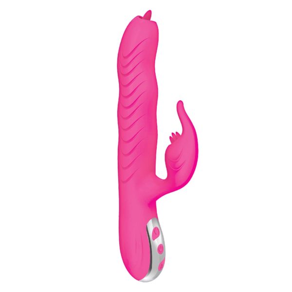 Vibrador Passion Dolphin Heat Up - Pink Nasstoys Vibradores Juguete Sexuales Sex Shop Tienda para Adultos