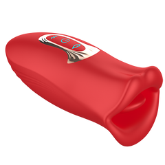Vibrador Red Licking Lips