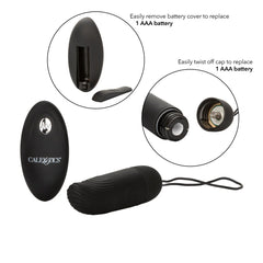 Vibrador Silicone Remote Riged Bullet
