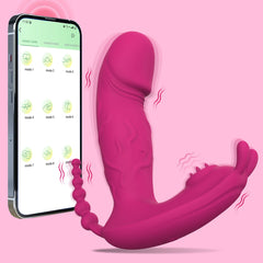 Vibrador Triple Juguetes Sexuales para Mujeres