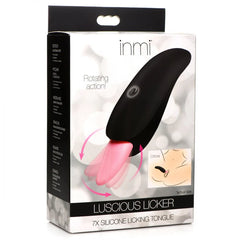Vibrador de Clítoris Luscious Licker 7X Silicone Licking Tongue