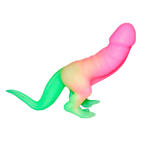 Dildo Consolador Monster Cock Dinosaur 7" Cake Sex Shop Juguetes Sexuales para Adultos
