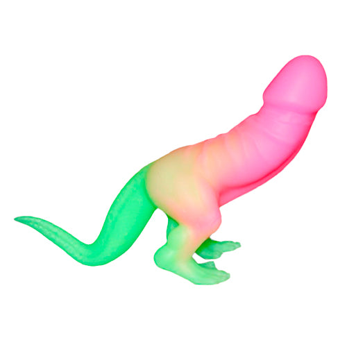 Dildo Consolador Monster Cock Dinosaur 7" Cake Sex Shop Juguetes Sexuales para Adultos 500