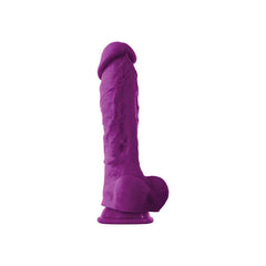 Coloursoft - 8" Soft Dildo - Purple Kinky Toys Accesorios Juguete Sexuales Sex Shop Tienda para Adultos