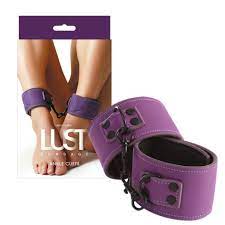 Tobilleras Lust Bondage – Ankle Cuff – Purple - Cake Sex Shop 225