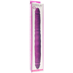 Dildo Colours Double Pleasure - 30 cm - Purple - Cake Sex Shop 2 3
