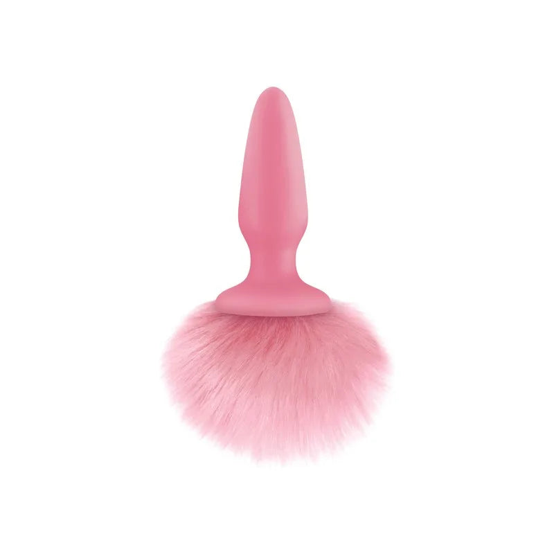 Plug Anal Bunny Tails - Pink - Cake Sex Shop