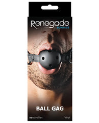Mordaza Renegade Bondage – Ball Gag – Black - Cake Sex Shop