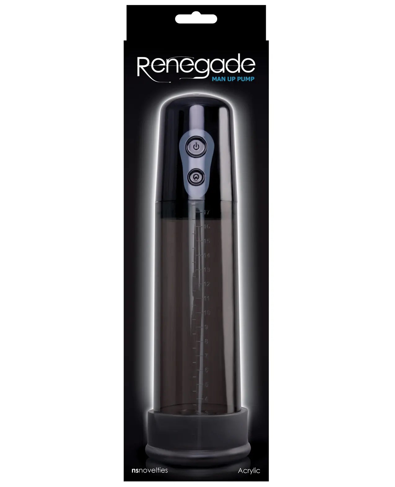 Bomba Renegade – Man Up Pump – Black - Cake Sex Shop