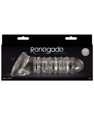 Extensión Renegade – Ribbed Sleeve – Clear - Cake Sex Shop