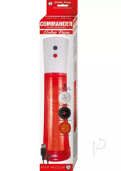 Bomba Commander Electric Pump Red Nasstoys Masturbadores Juguete Sexuales Sex Shop Tienda para Adultos