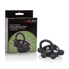 Anillo Large Weighted C-Ring Ball Stretcher Calexotics Anillos Juguete Sexuales Sex Shop Tienda para Adultos