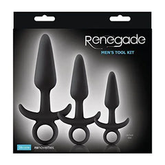 Juguete Anal Renegade - Men'S Tool Kit - Black NS Novelties Juguetes Anales Juguete Sexuales Sex Shop Tienda para Adultos