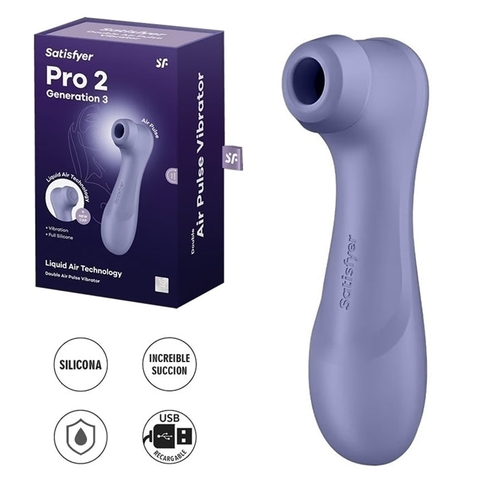 Succionador Satisfyer Pro 2 Gen 3 Satisfyer Succionadores Juguete Sexuales Sex Shop Tienda para Adultos