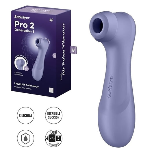 Succionador Satisfyer Pro 2 Gen 3 Satisfyer Succionadores Juguete Sexuales Sex Shop Tienda para Adultos 710